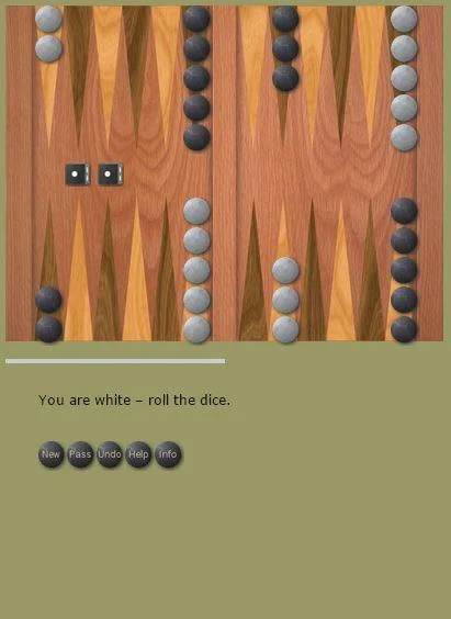 Backgammon Solitaire Classic Schermafbeelding 1