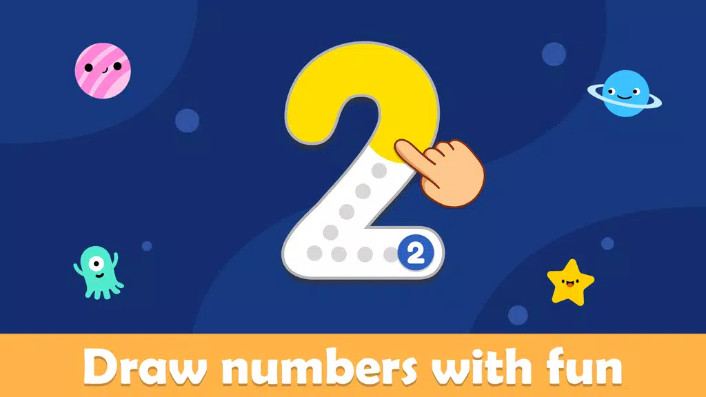 Learning 123 Numbers For Kids ภาพหน้าจอ 1