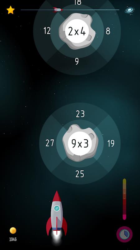 Space Math: Multiplication Capture d'écran 4