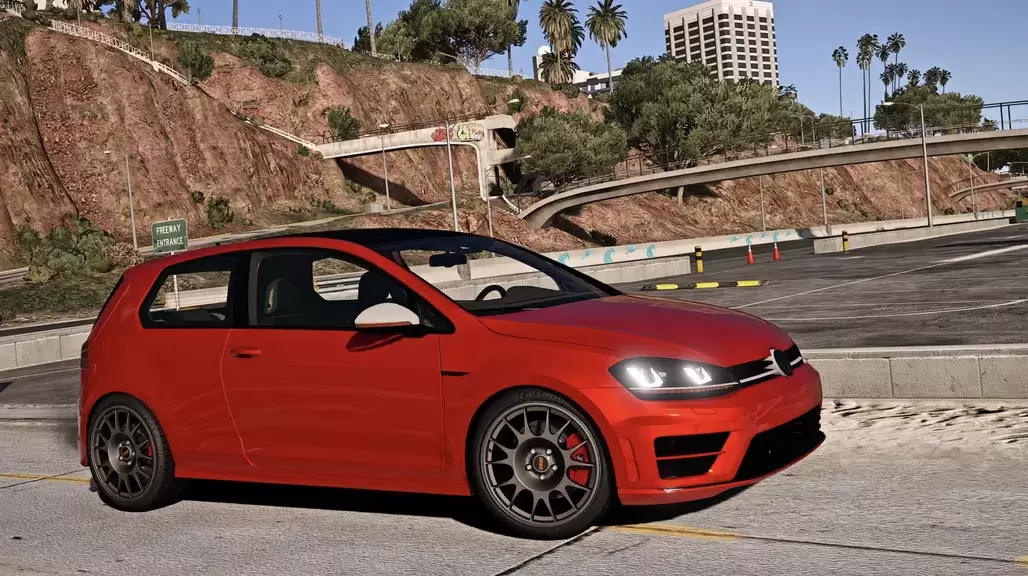 Extreme Real Driving: Golf GTI Schermafbeelding 1