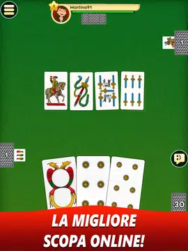 Scopa Online - Gioco di Carte Скриншот 4