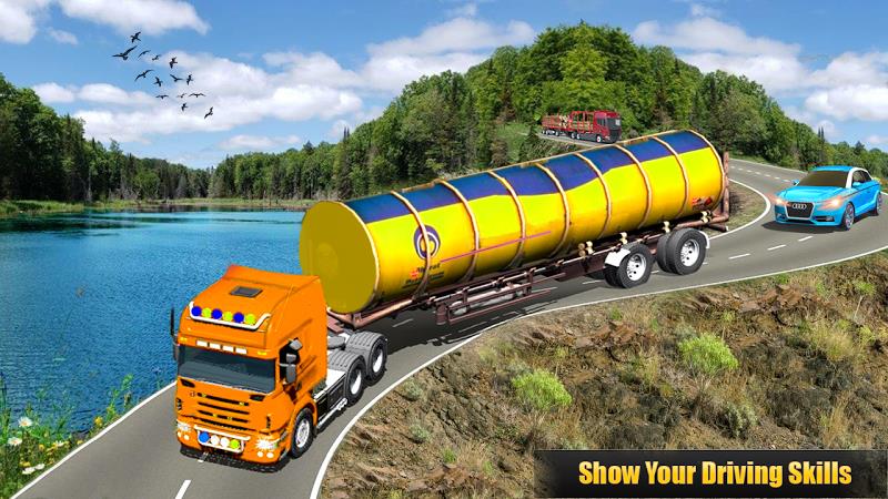 Truck Sim :Modern Tanker Truck Ekran Görüntüsü 3