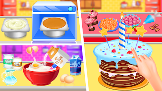 Kid Cakes Maker Cooking Bakery Screenshot 4