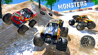 Monster Truck Games Simulator Zrzut ekranu 1