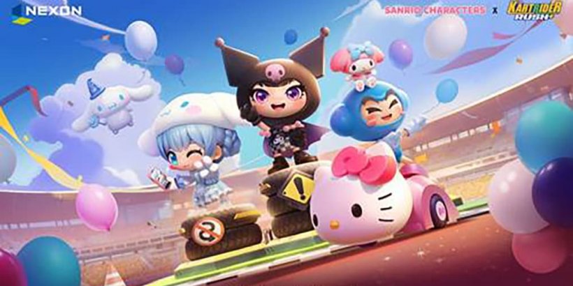 KartRider Rush>与sanrio合作的Hello Kitty合作