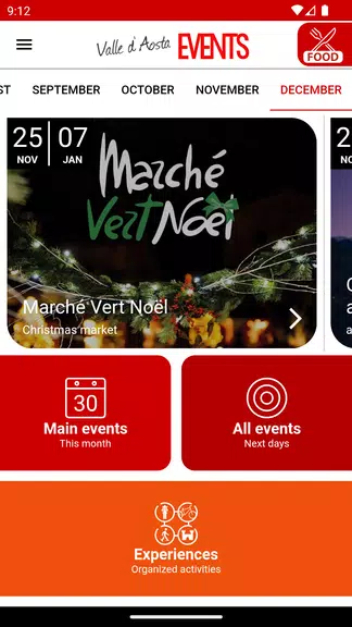 Valle d’Aosta Events Zrzut ekranu 1