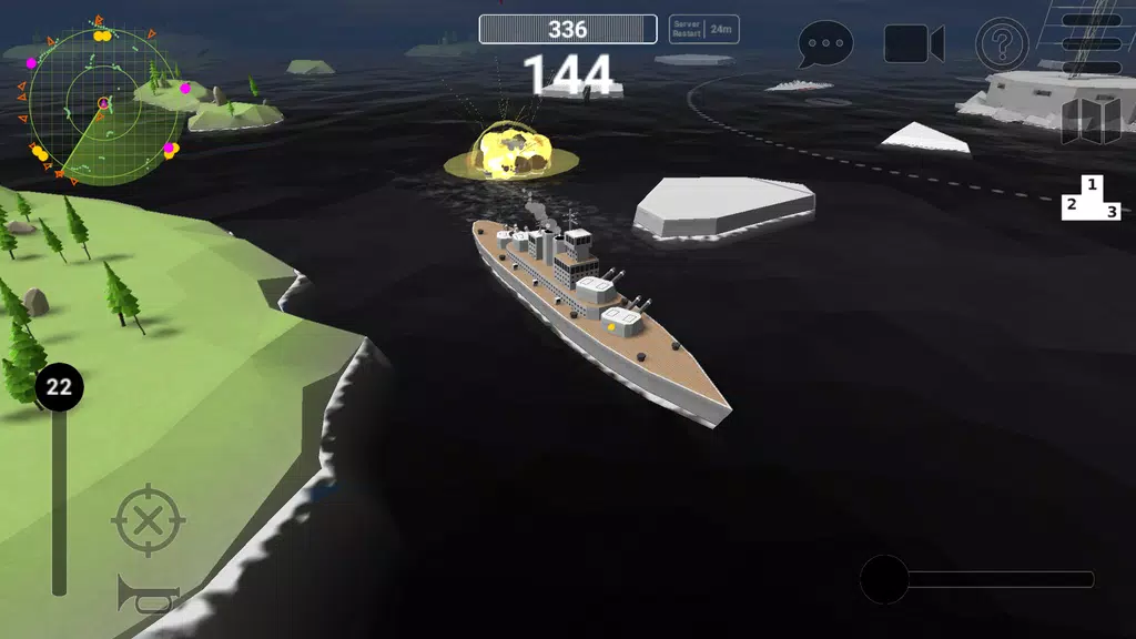 Ships of Glory: MMO warships ဖန်သားပြင်ဓာတ်ပုံ 2