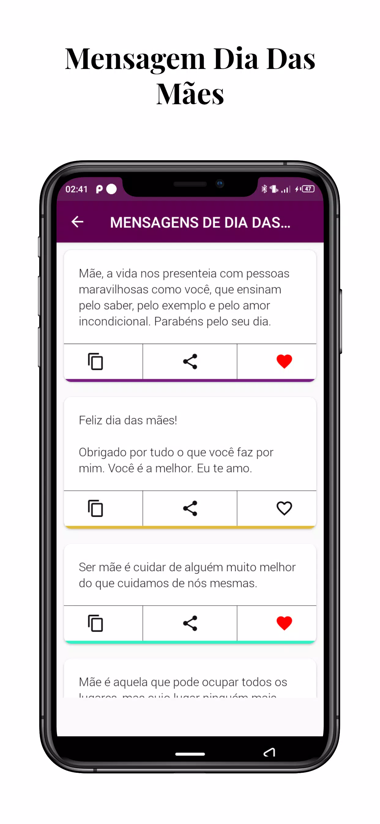 Mensagem Dia Das Mães 2024 Ảnh chụp màn hình 2