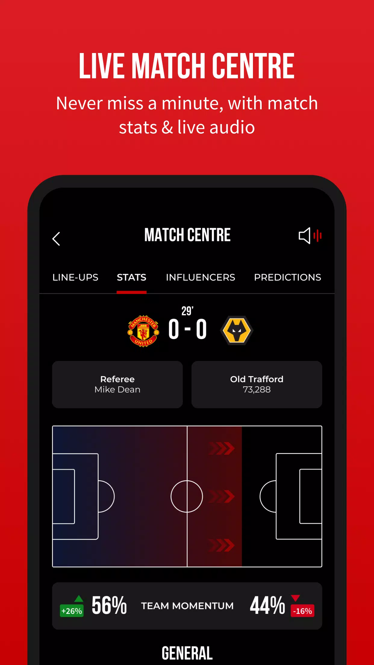 Manchester United Official App スクリーンショット 1