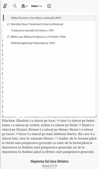 Biblia Română Ảnh chụp màn hình 4