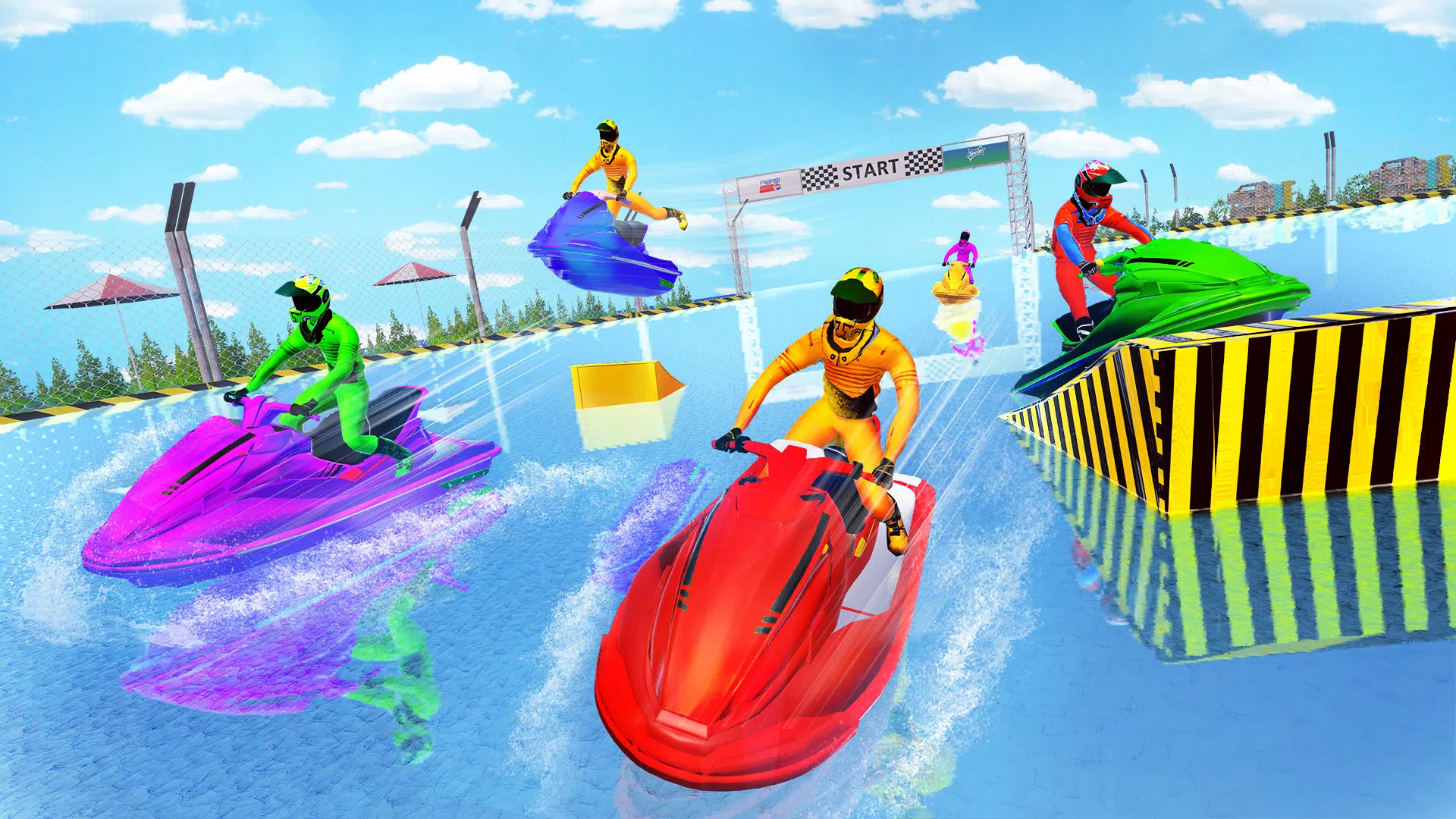 Jet Ski Games Boat Racing Game स्क्रीनशॉट 4