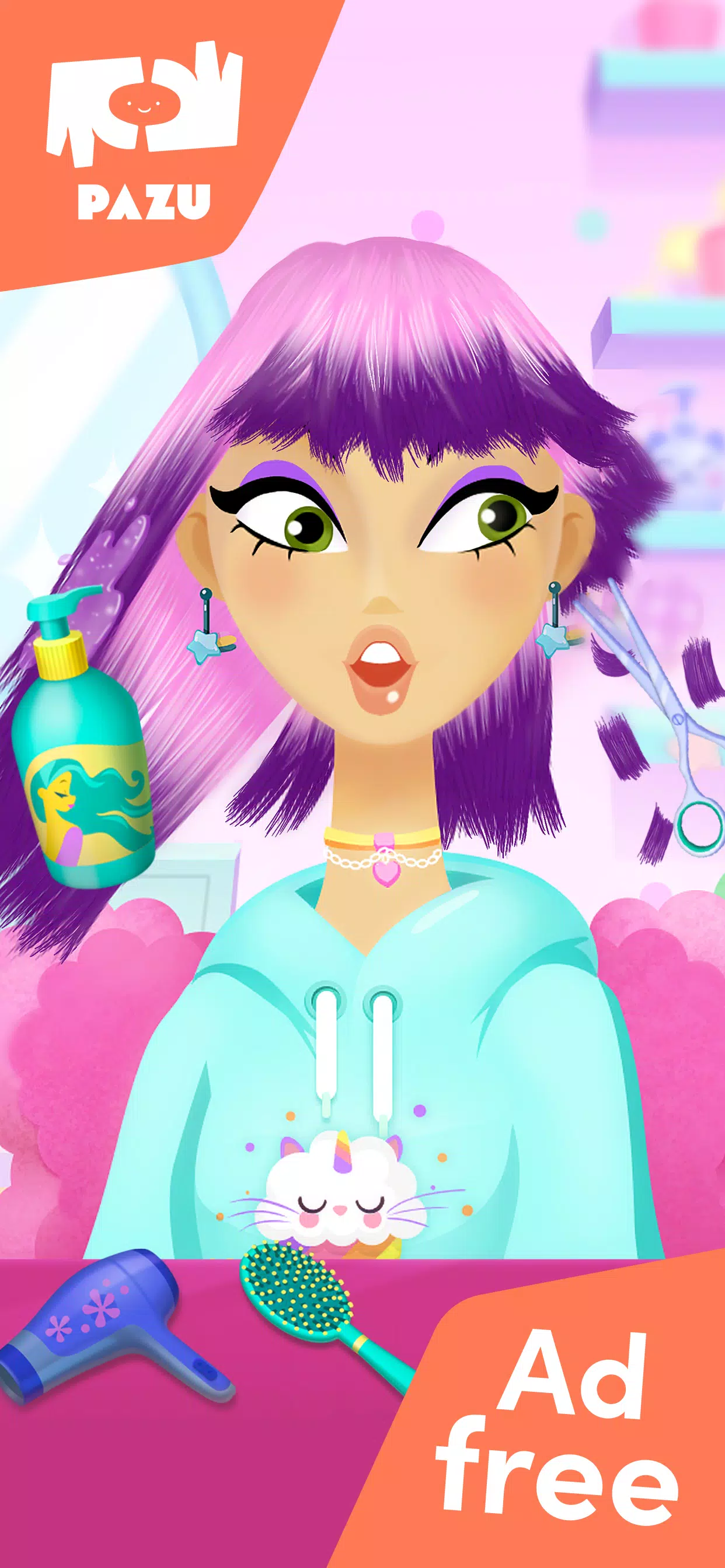 Salon de Coiffure pour Enfants Capture d'écran 2