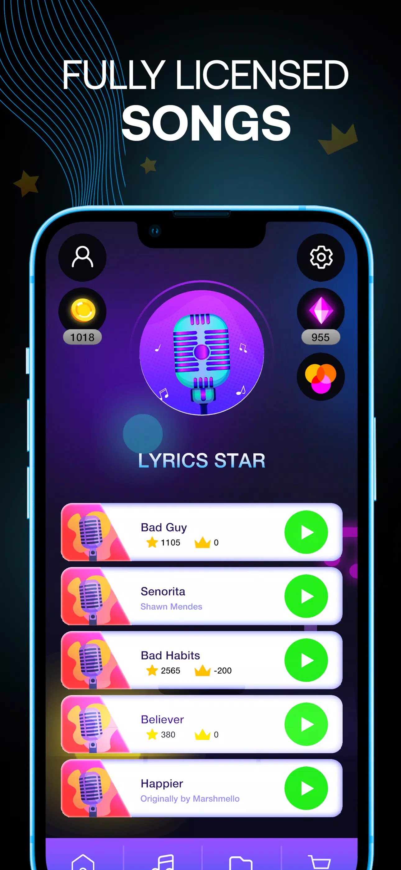 Lyrics Star・Song Lyrics Tiles Ekran Görüntüsü 4