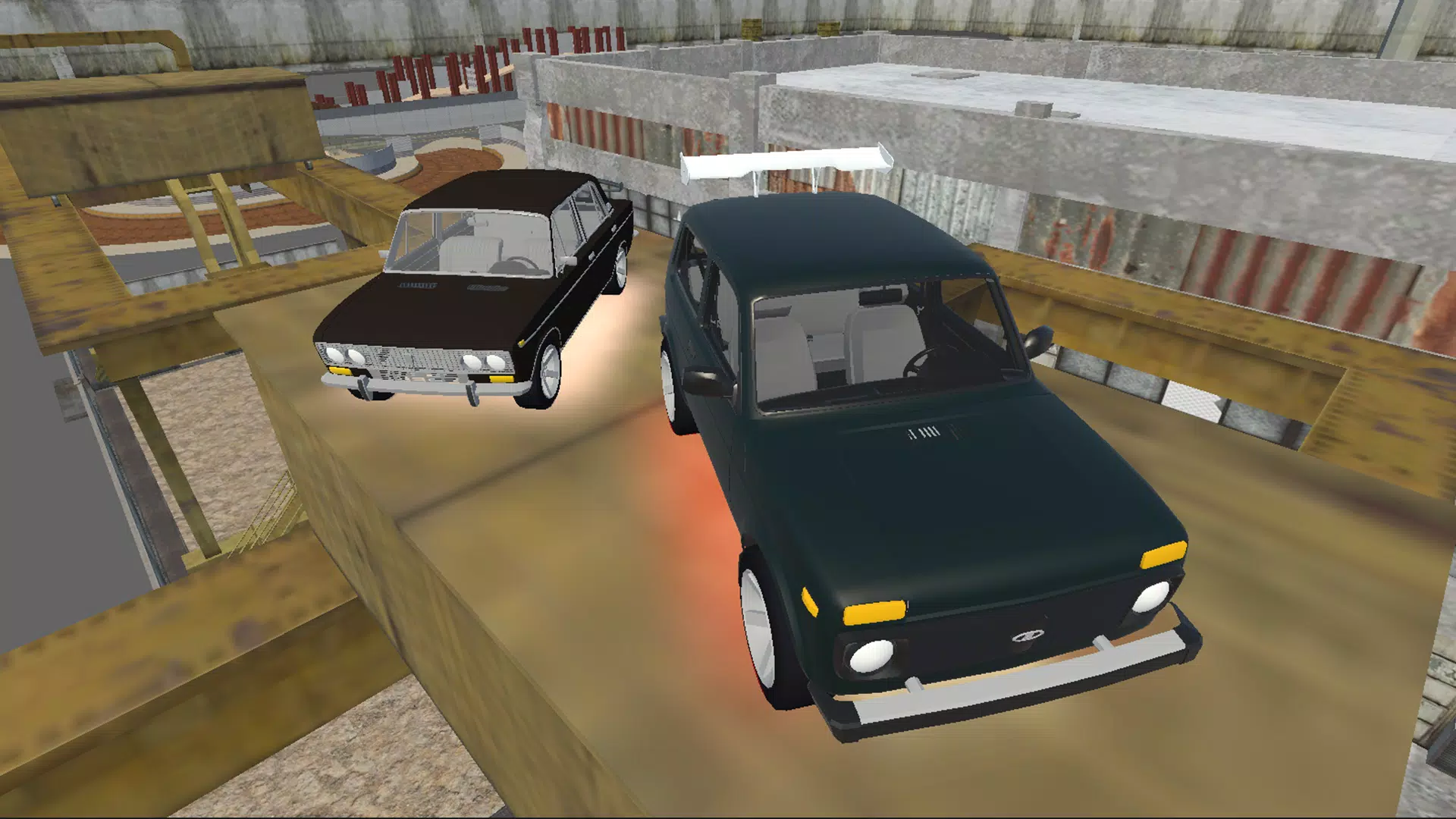 VAZ Russia Car Crash Simulator Schermafbeelding 2
