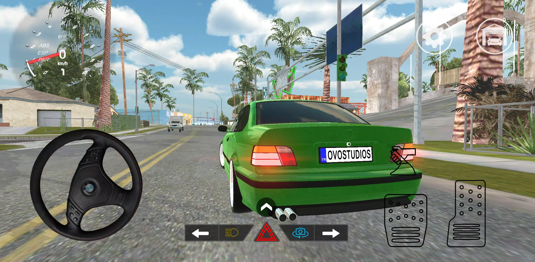 E36 M3 Drift & Park Simulator Zrzut ekranu 1