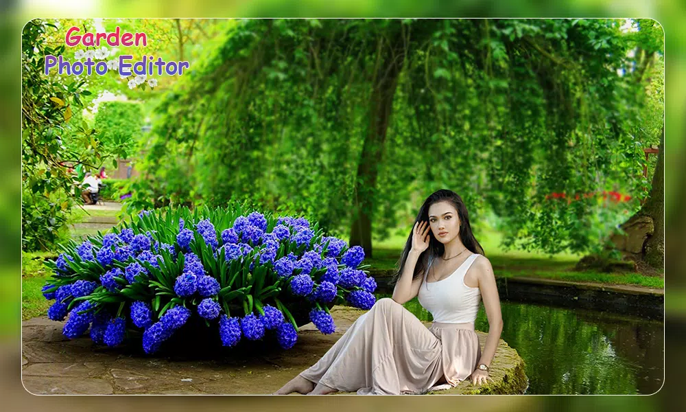 Garden Photo Frame Editor Screenshot 2