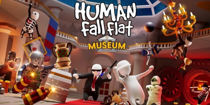 Mistério do museu: 'Human Fall Flat' revela uma caça ao tesouro cheia de obstáculos