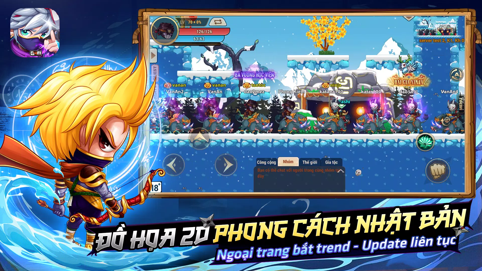 Học Viện Ninja G4M Captura de pantalla 2