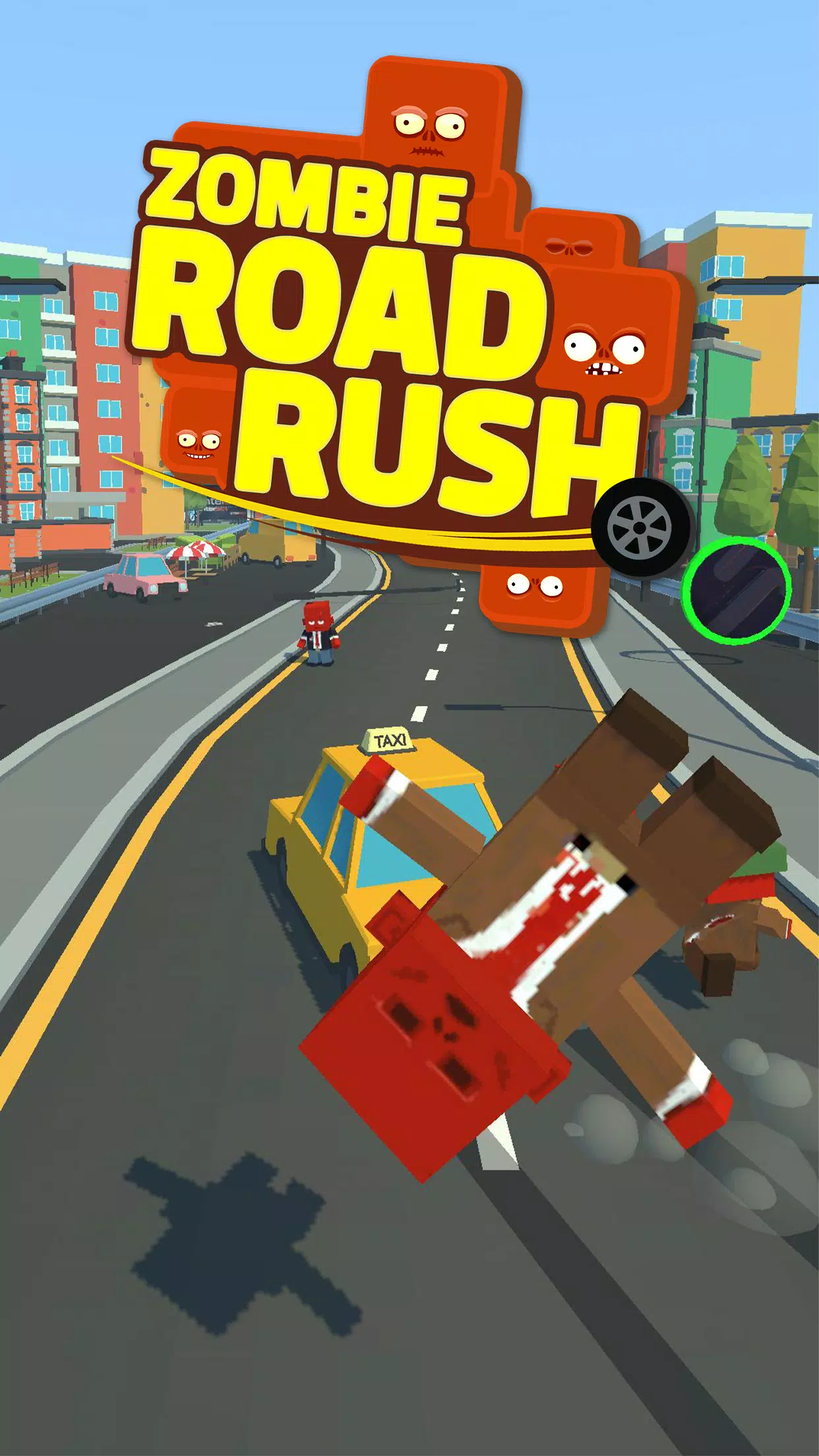 Zombie Road Rush ภาพหน้าจอ 1