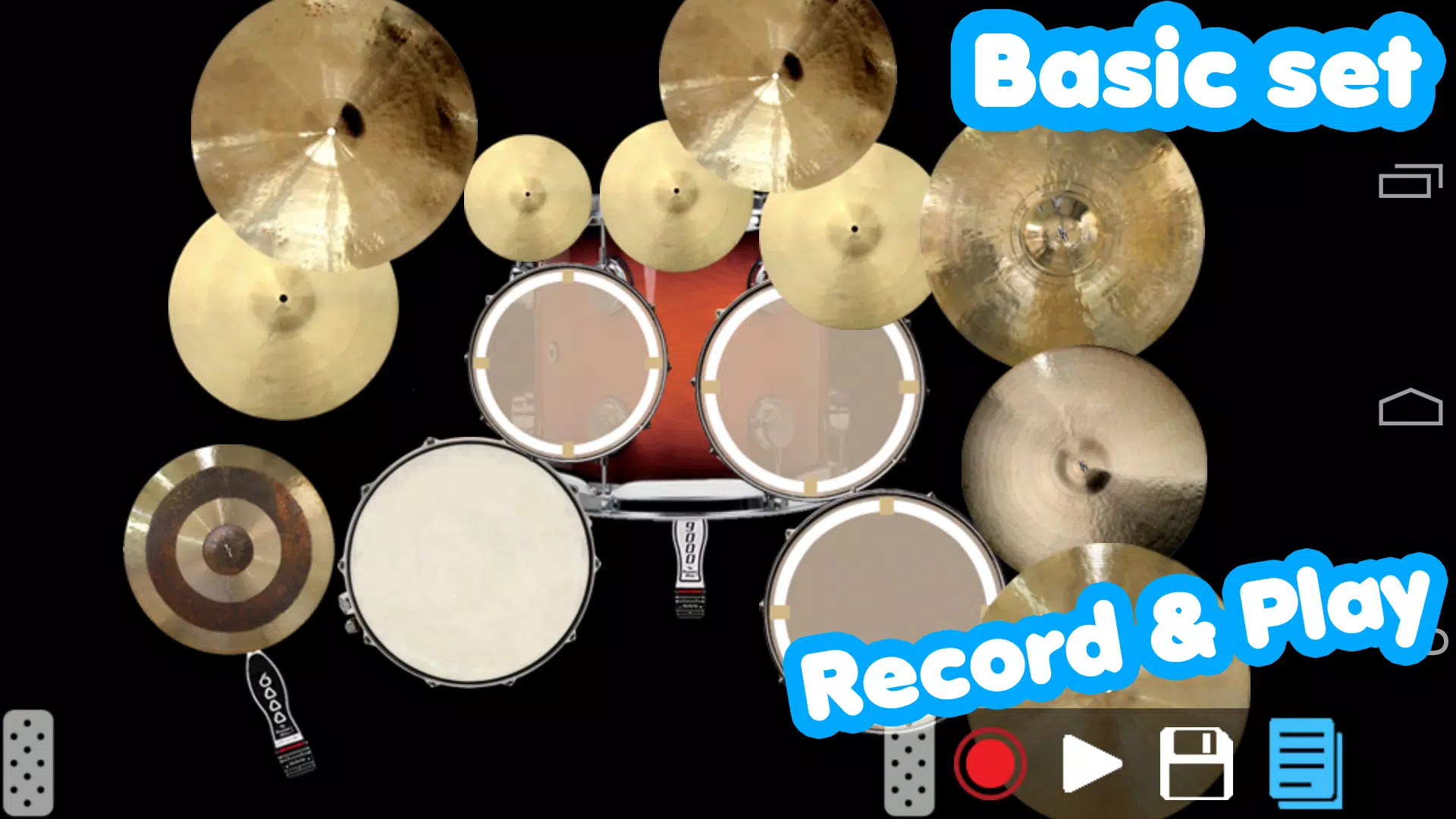 Drum Set - Drumming App Schermafbeelding 1