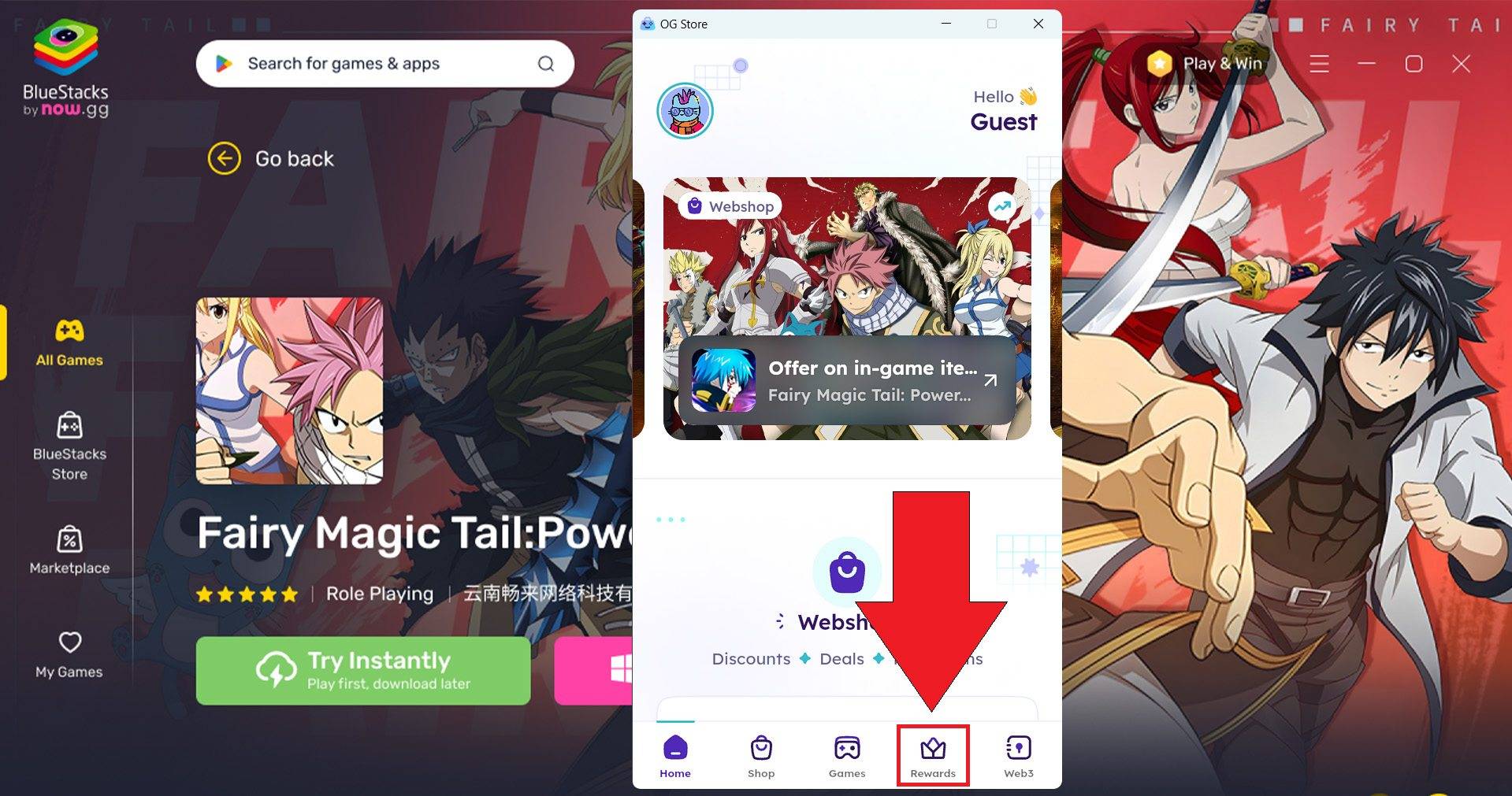 Fairy magic tail code na ipinakita para sa sabik na mga manlalaro