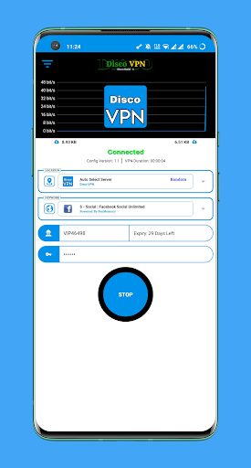 Schermata Disco VPN 3