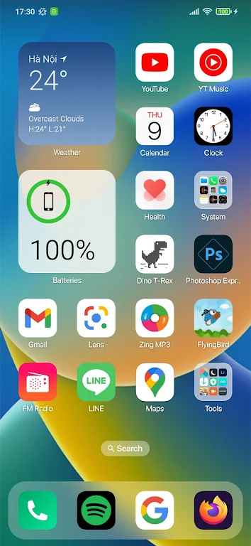 HiPhone Launcher, HiOS Themes ภาพหน้าจอ 1