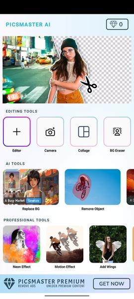 PicsMaster Photo Editor Pro Screenshot 1