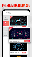 GPS Speedometer OBD2 Dashboard স্ক্রিনশট 2