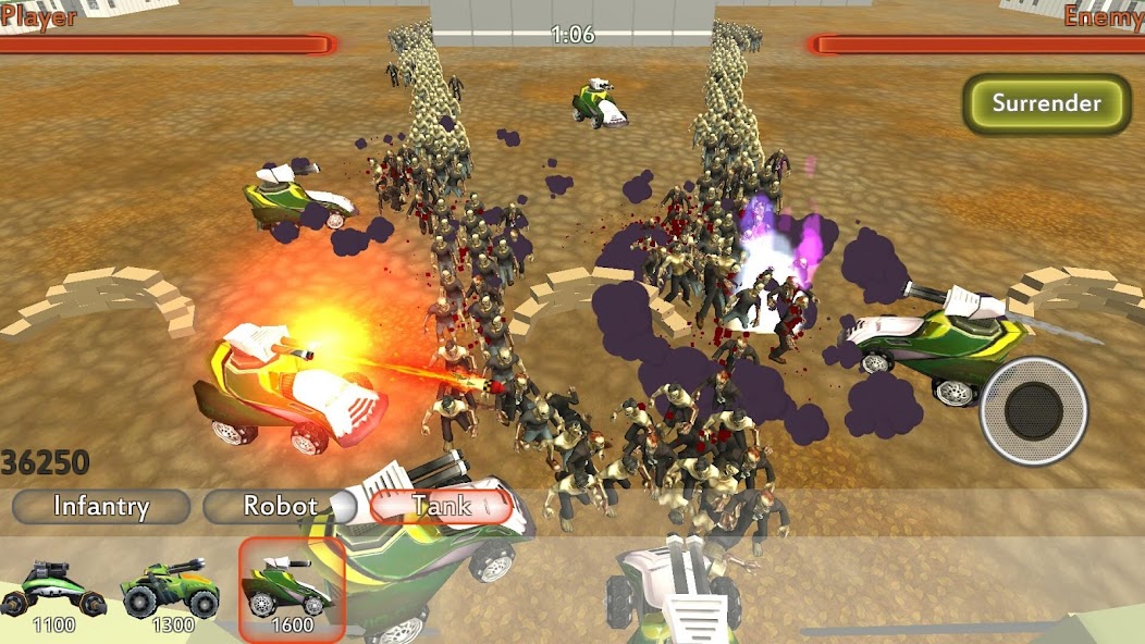 World War 3 Zombie Waves Mod 스크린샷 1