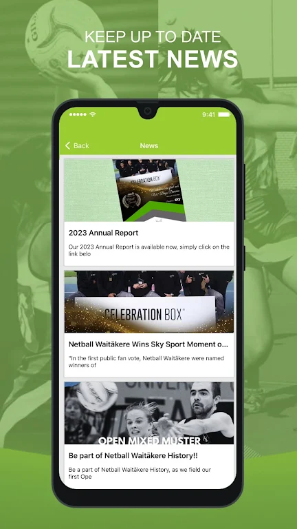 Netball Waitakere应用截图第2张