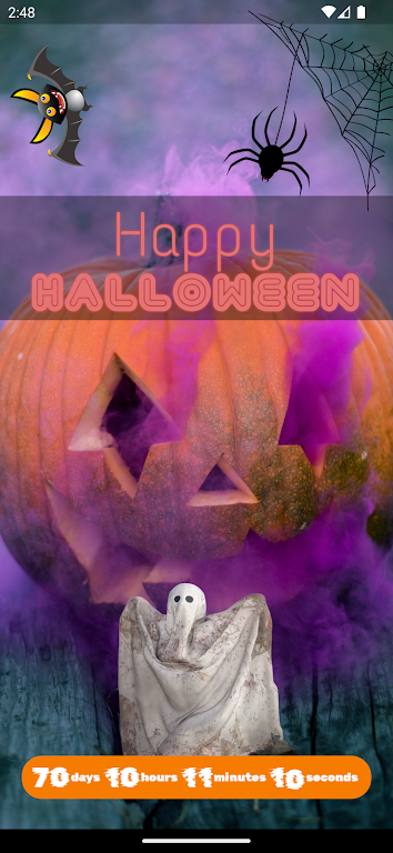 How long until Halloween? スクリーンショット 4