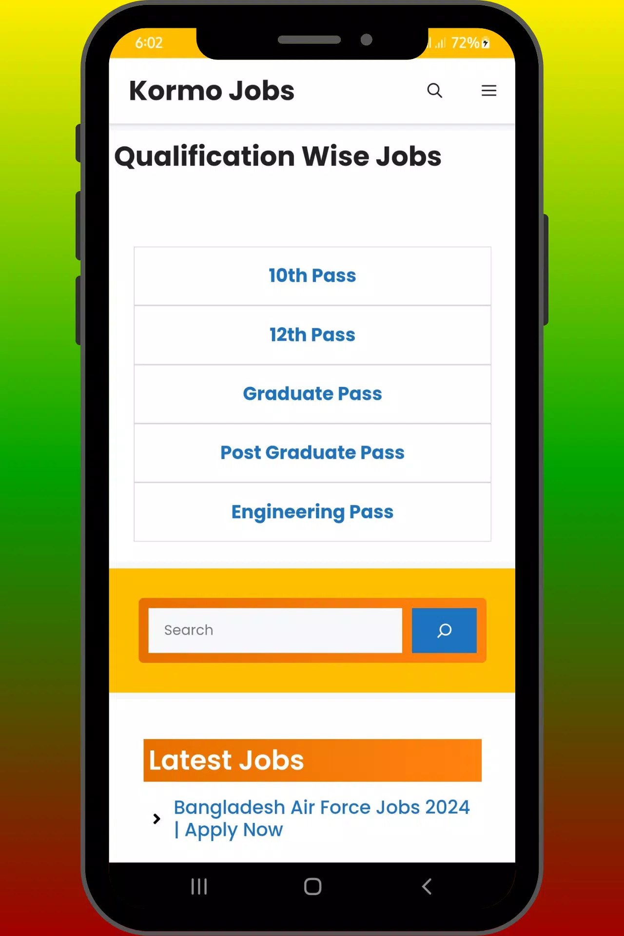 Kormo Jobs Bangladesh Captura de tela 4
