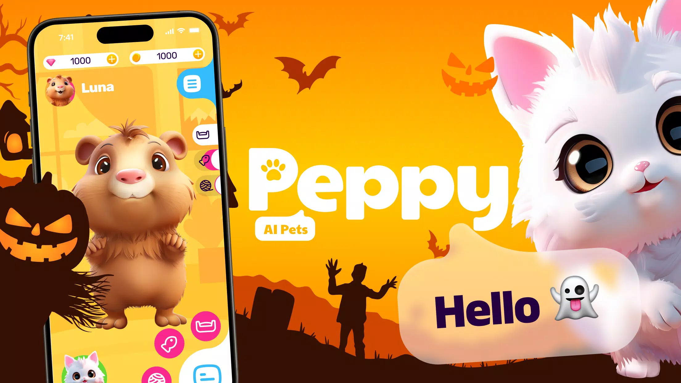 Peppy: My Talking AI Pets スクリーンショット 1