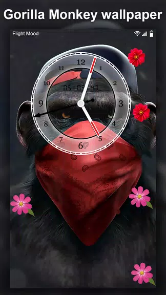 Gorilla Monkey Live Wallpaper স্ক্রিনশট 1