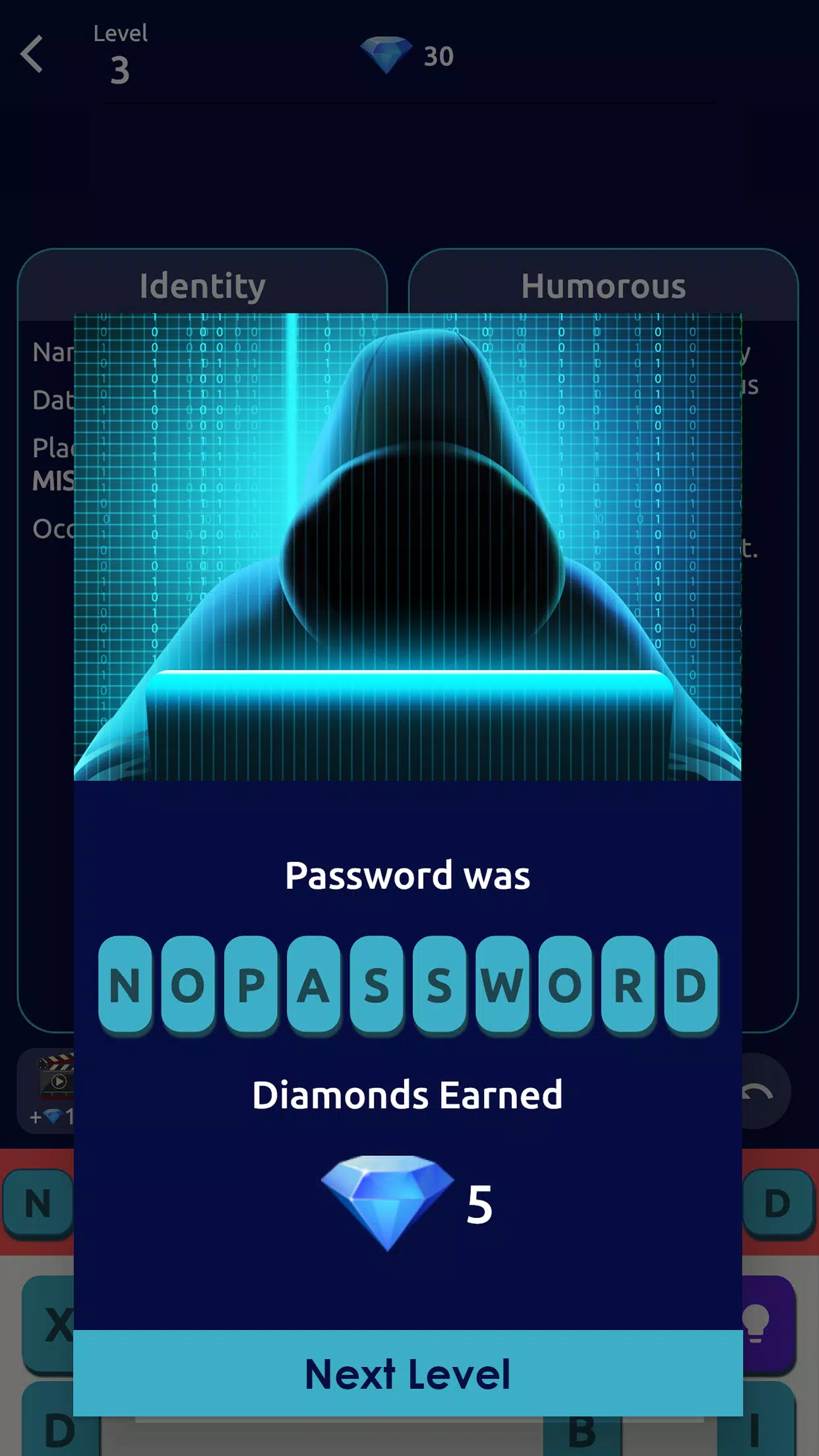 Cyber Hacker Bot Hacking Game Schermafbeelding 3