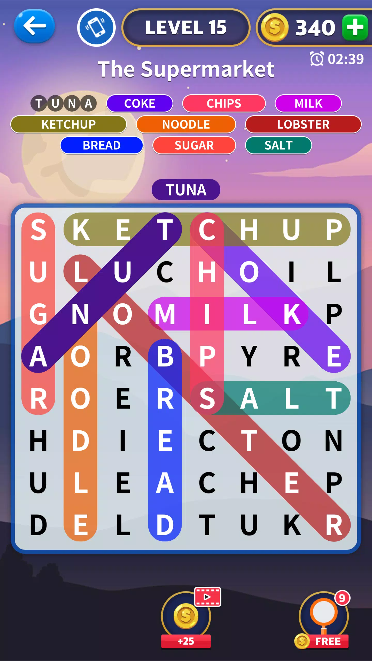 Word Search 365 Captura de tela 1