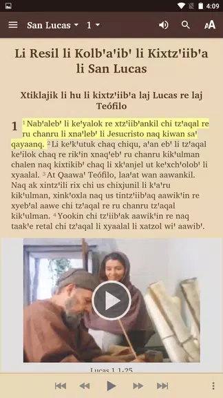 Kekchi Bible (official orth) स्क्रीनशॉट 2