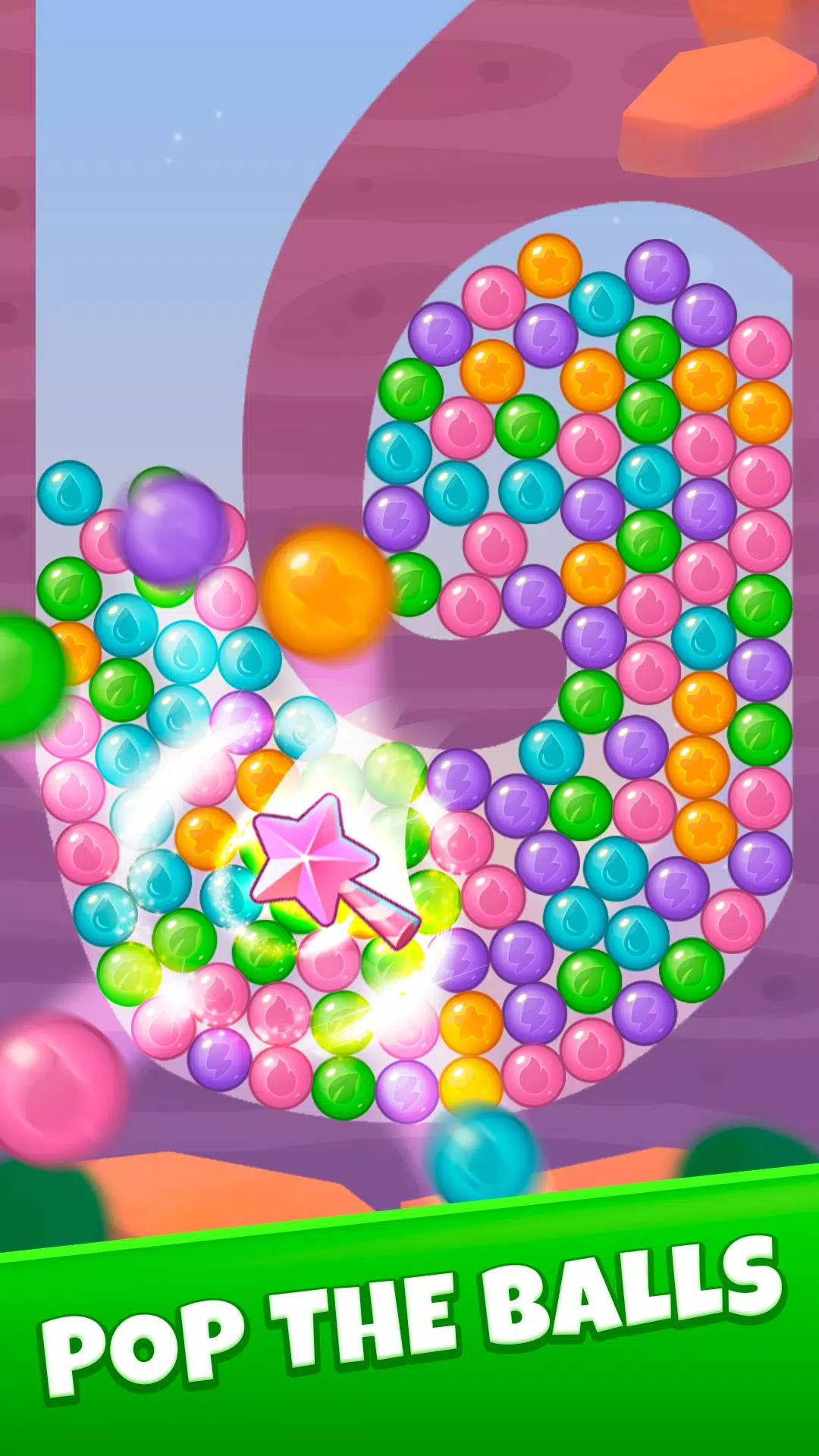 Pop Blast - Match Ball Puzzle स्क्रीनशॉट 1