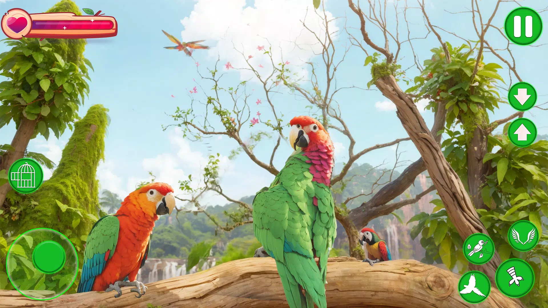 Parrot Bird Simulator Game ภาพหน้าจอ 2