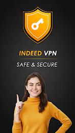 Secure VPN Proxy : Indeed VPN Ảnh chụp màn hình 1