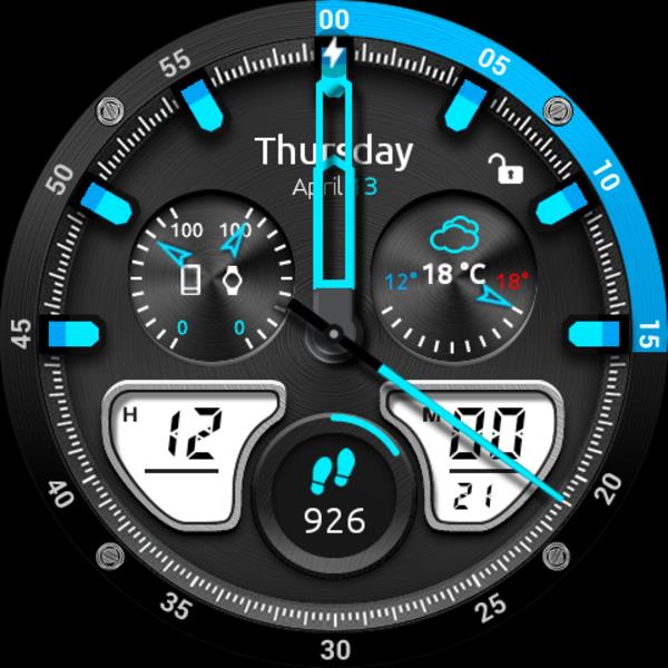 Fury Watch Face Zrzut ekranu 4