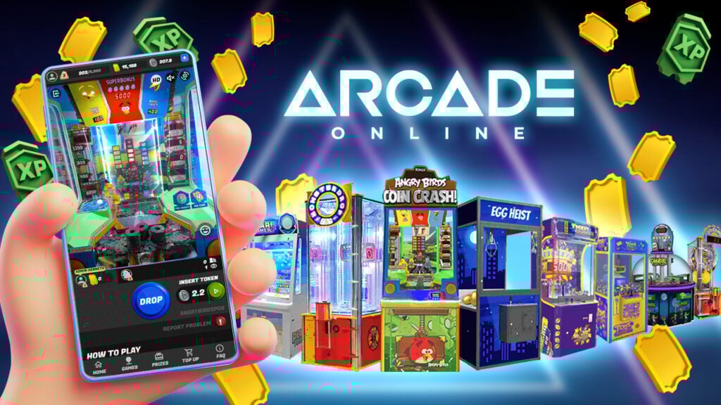 オンラインでアーケードゲームをプレイし、ブラウザで本物の賞品を獲得します