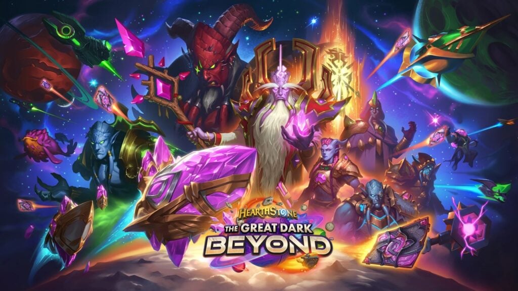 Hearthstone เปิดตัวการขยายตัวใหม่: The Great Dark Beyond