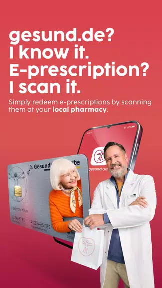 gesund.de - E-Prescription App Capture d'écran 1