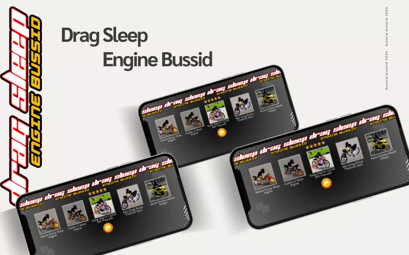 Mod Drag Sleep Engine Bussid Capture d'écran 2