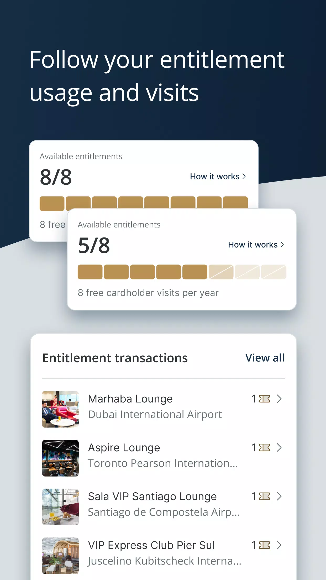 Visa Airport Companion स्क्रीनशॉट 4
