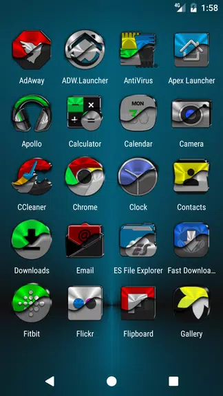 Schermata Half Light Icon Pack 2