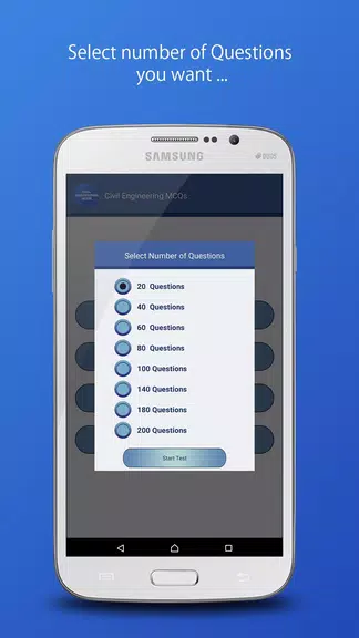 Civil Engineering MCQs Screenshot 1
