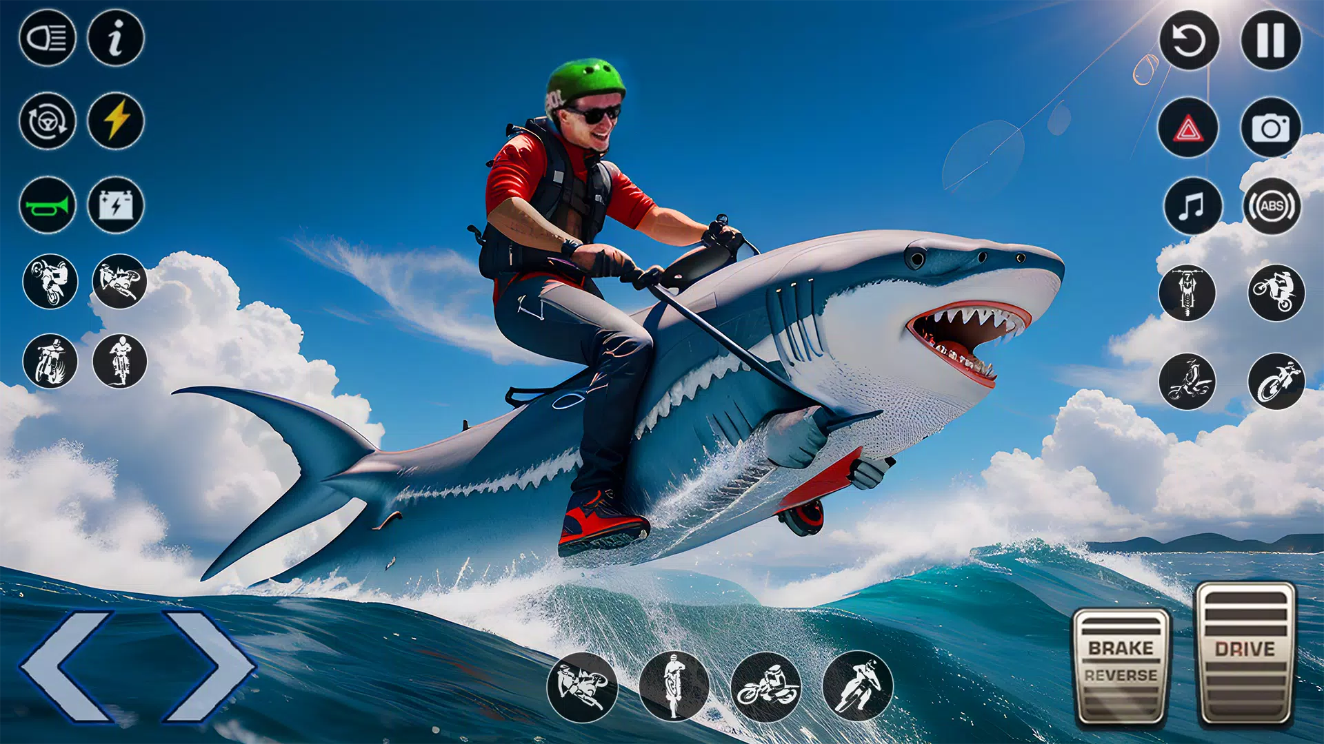 Shark Attack Games Offline 스크린샷 4